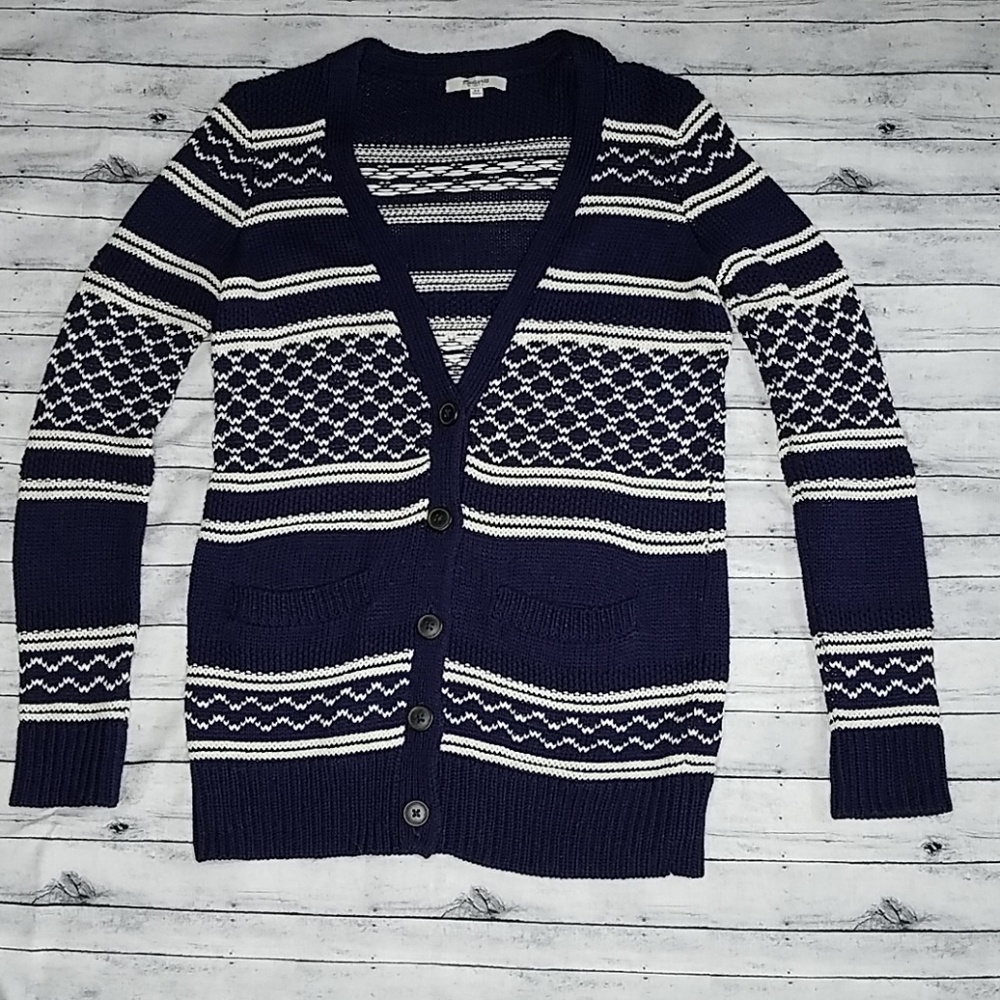 Madewell | knit cardigan sweater with pockets